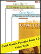 Favorite Solos, Books 1 - 3 piano sheet music cover
